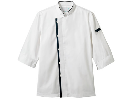 住商モンブラン コック 制服 コックコート 長袖 男女兼用 71-6-905 住商モンブラン株式会社 エプロン・