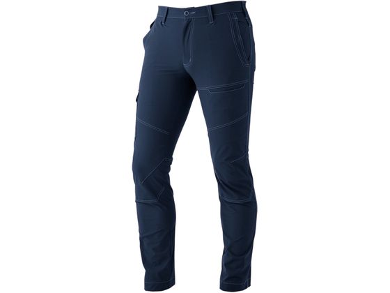 ●ワークウェア（カーゴパンツ）●ナイロン８８％、ポリウレタン１２％●色：Ｎ・ネイビー●サイズ：３Ｌ●サイズ詳細データ：ウエスト９２ｃｍ・ヒップ１０８ｃｍ・股上２６．５ｃｍ・股下７８ｃｍ●サイズ詳細デー