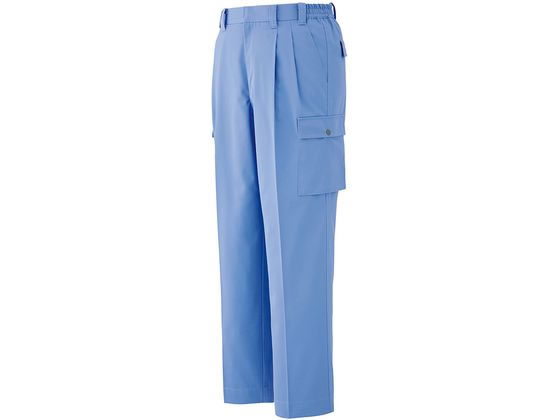 作業服 男性用 カーゴパンツ G563C L ライトブルー 通販【フォレスト