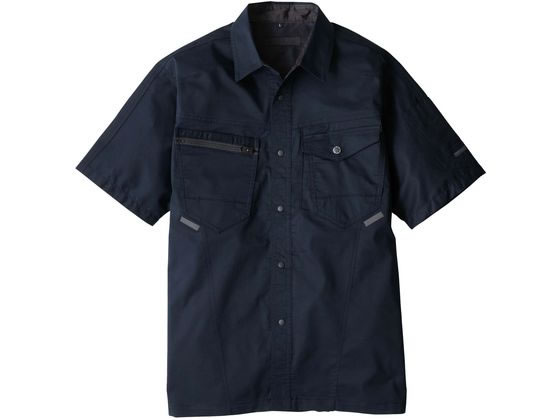 ビッグボーン 半袖シャツ ダークネイビー 6L EBA6256-56 通販