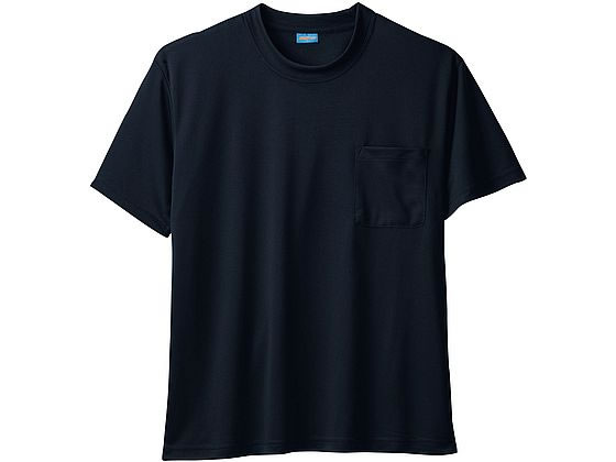 桑和 半袖Tシャツ(胸ポケット有)ブラック 4L 50381-4 通販【フォレスト