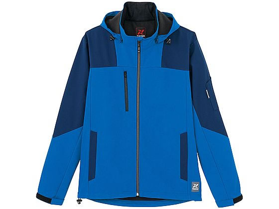 アイトス 裏フリース防風ジャケット ブルー 4L AZ-10312-006 通販