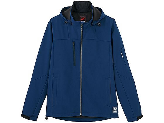 アイトス 裏フリース防風ジャケット ネイビー SS AZ-10312-008 通販