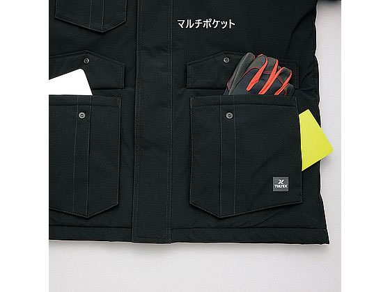 アイトス 防寒コート ネイビー S AZ-8575-008 通販【フォレストウェイ】