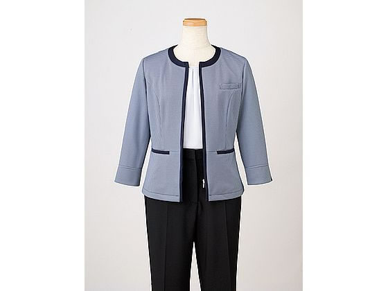 神馬 エレガンスチドリサマージャケット ネイビー×ホワイト 13号