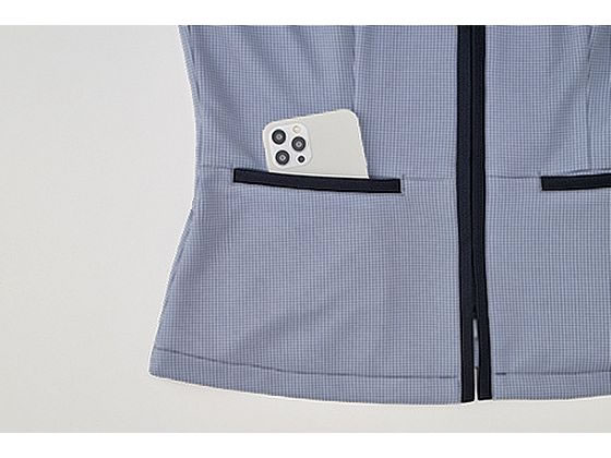 神馬 エレガンスチドリサマージャケット ネイビー×ホワイト 13号