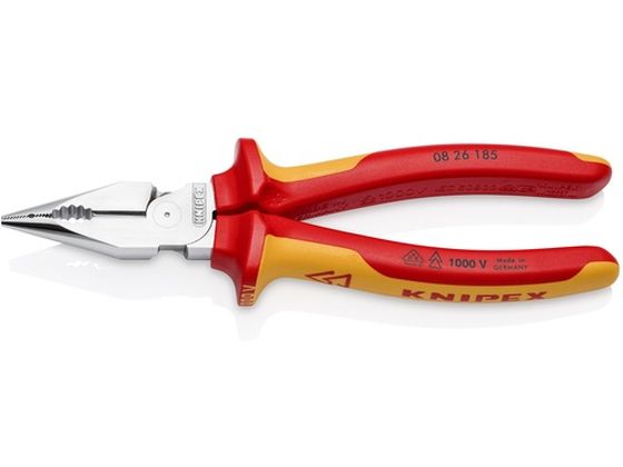 KNIPEX 1000V≏j[hm[Yy` ≏RtH[gnh 185mm 0826-185