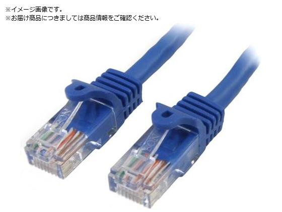 StarTech JeS5e CAT5e LANP[u 1m u[ c܂h~@\ 45PAT1MBL