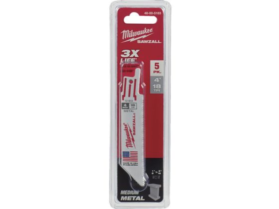 milwaukee THIN KERFHpVv\[u[h 18TPI 101mm 5{pbN 48-00-5183