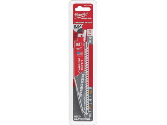 milwaukee WRECKER ̗pJ[oChVv\[u[h 6 TPI 152mm 1{ 48-00-5241