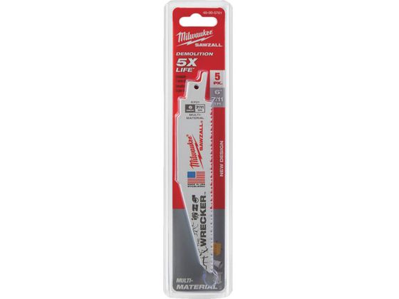 milwaukee WRECKER ̗pVv\[u[h 7 11 TPI 152mm 5{pbN 48-00-5701