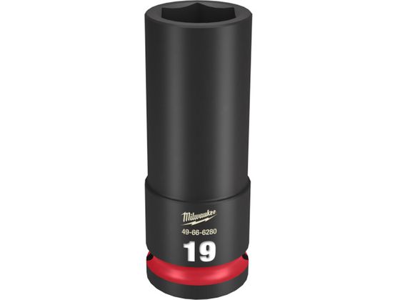milwaukee SHOCKWAVE IMPACT DUTY fB[vCpNg\Pbg 1 2C` 12.7mm p 19mm 49-66-6280