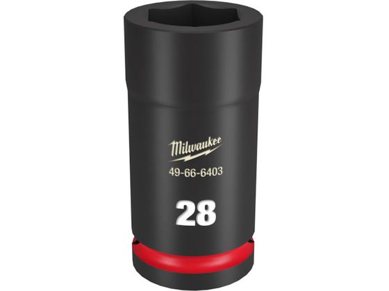 milwaukee SHOCKWAVE IMPACT DUTY fB[vCpNg\Pbg 3 4C` 19mm p 28mm 49-66-6403