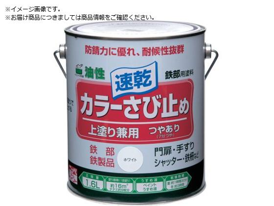 ●色：ホワイト●容量（Ｌ）：１．６●乾燥時間：約１時間３０分（夏３０℃）、約３時間（冬１０℃）●塗り重ね可能時間：約４時間以上●塗布面積（［［Ｍ２］］）：約１６●合成樹脂（アクリル）、顔料、有機溶剤●