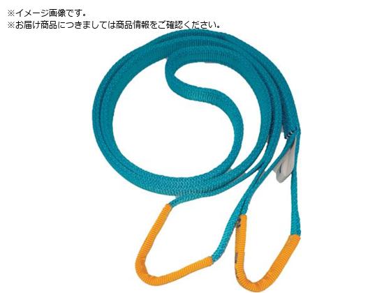 ●全長（ｍ）：４●ベルト寸法（ｍｍ）幅×厚さ：２５×９●最大使用荷重（ｔ）：１．０●ＪＩＳ Ｂ ８８１８規格品●使用温度：１００℃以下●両端アイ形●高強力ポリエステル原着糸●繊維製品ですので寸法に多少