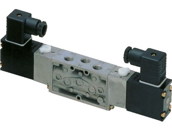 CKD �p�C���b�g��5�|�[�g�كZ���b�N�X�o���u4F220-08-DC24V