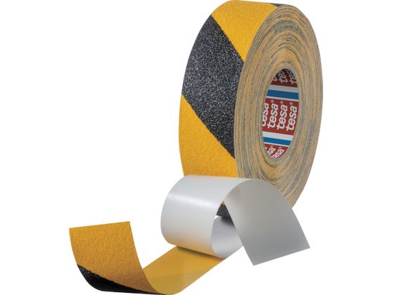 ●色：トラ●幅（ｍｍ）：５０●長さ（ｍ）：１８●厚さ（ｍｍ）：１．１８５●テープカット条件：切断にはカッターが必要●タイプ（屋内／屋外）：屋外●粘着力（Ｎ／１０ｍｍ）：７．０●引張強度（Ｎ／１０ｍｍ）
