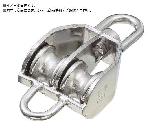 ●基本使用荷重（ｔ）：０．１６●最大使用ロープ径（ｍｍ）：１１●車数：２●車径（ｍｍ）：３８●車溝幅（ｍｍ）：１２●寸法（ｍｍ）Ａ：１０３．０●寸法（ｍｍ）Ｂ：４２●寸法（ｍｍ）Ｃ：５１●ｄ（ｍｍ）：