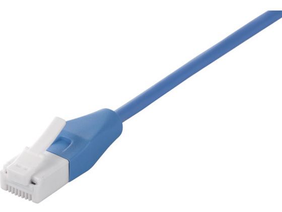 BUFFALO Cat6 c̐܂ȂLANP[u X Xg[g 3m u[ BSLS6SU30BL2