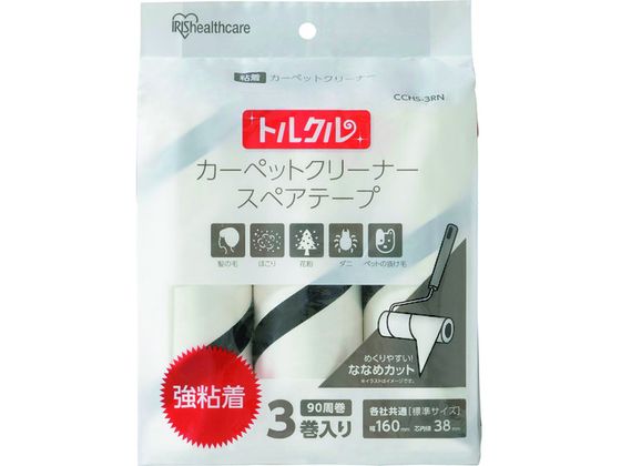 IRIS 572609 gN J[ybgN[i[XyAe[vS3PȂȂ߃Jbg zCg CCHS-3RN-WH