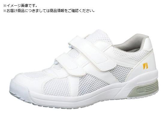 ●寸法（ｃｍ）：２６．０●足幅サイズ：ＥＥＥ●色：ホワイト●規格：ＪＩＳ Ｔ ８１０３（一般静電作業靴に準拠）●ＪＩＳ Ｔ８１０３ 一般静電作業靴に相当●甲被：人工皮革／メッシュ●靴底：ＥＶＡ／合成ゴ