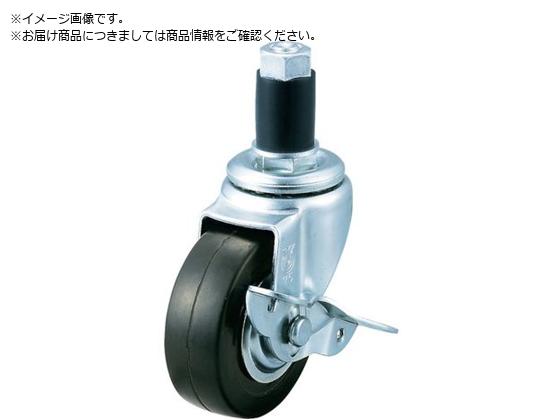 ●許容荷重（ｄａＮ）：５０●許容荷重（ｋｇｆ）：５１●車輪径Ｄ（ｍｍ）：１００●車輪幅（ｍｍ）：２５●取付高Ｈ（ｍｍ）：１２８●軸長Ｌ（ｍｍ）：６０●パイプ径ｄ（ｍｍ）：３５●タイプ：自在式（ストッパ