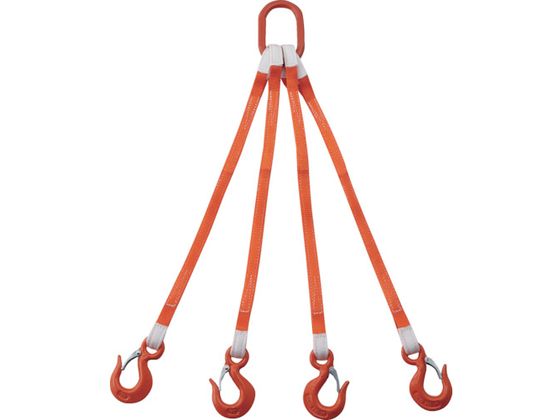 ●基本使用荷重（ｔ）：３●ベルト寸法（ｍｍ）幅×厚さ：２５×８●リーチ（ｍ）：１●フック色：オレンジ●アイ部幅（ｍｍ）：３０●アイ部長さ（ｍｍ）：８５●アイ部厚さ（ｍｍ）：１３●縫製部長さ（ｍｍ）：２