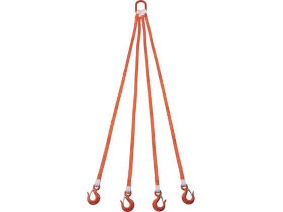 ●基本使用荷重（ｔ）：３●ベルト寸法（ｍｍ）幅×厚さ：２５×８●リーチ（ｍ）：２●フック色：オレンジ●アイ部幅（ｍｍ）：３０●アイ部長さ（ｍｍ）：８５●アイ部厚さ（ｍｍ）：１３●縫製部長さ（ｍｍ）：２
