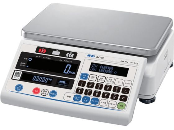 A&D v GC-3K Ђ傤3kg~v\ŏPd0.1 0.005g GC-3K