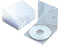 エレコム Blu-ray DVD CDスリムケース クリア 10枚 CCD-JSCS10CR