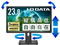 I�EO DATA ���C�h�t���f�B�X�v���C 23.8�^ LCD-DF241EDB-F