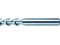 三菱/2枚刃アルミ加工用 超硬スクエアエンドミルミディアム刃長(M)6mm/C2MHAD0600