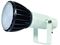 日動/エコビックLED投光器100W 常設用 スポット アース付 電線2m 本体白、電球黒/ATL-E100J-SW-50K