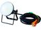 TRUSCO/LED投光器 DELKURO 20W 10m アース付 2芯3芯両用タイプ/RTLE-210EP