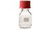 SCHOTT/DURAN/ねじ口瓶丸型白(デュラン(R))赤キャップ付 50mL