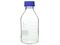 SCHOTT/DURAN/ねじ口瓶丸型白(デュラン(R))青キャップ付 750mL
