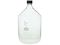 SCHOTT/DURAN/ねじ口瓶丸型白(デュラン(R))黒キャップ付 10000mL