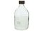 SCHOTT/DURAN/ねじ口瓶丸型白(デュラン(R))赤キャップ付 2000mL