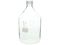 SCHOTT/DURAN/ねじ口瓶丸型白(デュラン(R))透明キャップ付 3500mL