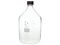 SCHOTT/DURAN/ねじ口瓶丸型白(デュラン(R))赤キャップ付 5000mL