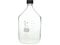 SCHOTT/DURAN/ねじ口瓶丸型白(デュラン(R))黒キャップ付 5000mL