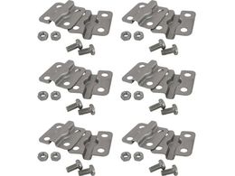 DAIDOHANT �X�e�����X �t�F���X���� 3��1�~��25mm [M5�Ȃ׏��˂��EM5�Z�p�i�b�g�t] 6�Z�b�g 10179587