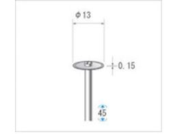 �i�J�j�V �d���_�C�������h�f�B�X�N ��13�~0.15�~����2.34 #400 14003