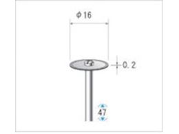 �i�J�j�V �d���_�C�������h�f�B�X�N ��16�~0.2�~����2.34 #130 14005