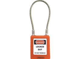 �Z�[�t���� ���b�N�A�E�g�p�P�[�u���p�h���b�N �I�����W 14690-1