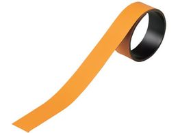 �Ώ\�� �e�[�v��J���[�}�O�l�b�g �I�����W �}�O�l25YR 25mm���~1m�~0.8mm 312045