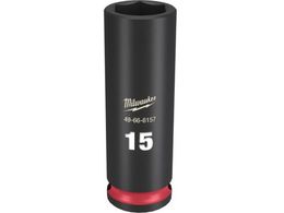 milwaukee SHOCKWAVE IMPACT DUTY �f�B�[�v�C���p�N�g�\�P�b�g 3 8�C���` 9.5mm �p 15mm 49-66-6157