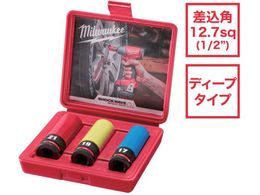 milwaukee SHOCKWAVE IMPACT DUTY zC[ibgpCpNg\PbgZbg 1 2C` 12.7mm p 17 19 21mm 49-66-7834