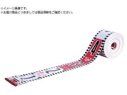 �V���� ���b�h�e�[�v �K���X�@�ې� 10m��60mm JIS �N���A�p�b�N 77234