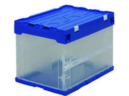 IRIS 557701 �n�[�h�܂肽���݃R���e�i�t�^��̌^ �u���[ �N���A